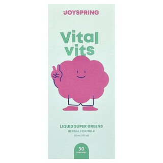 JoySpring, Vital Vits，日常草本，1 液量盎司（30 毫升）