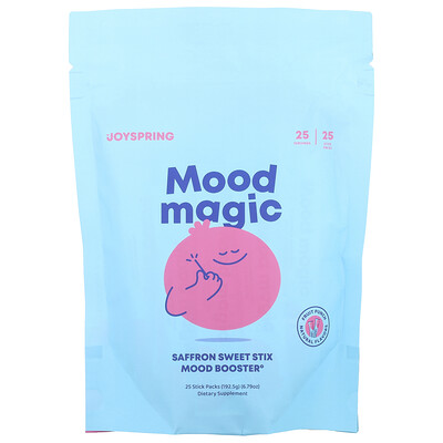 Product Image for JoySpring, Mood Magic, Fruit Punch, 25 Stick Packs, 7.7 g Each