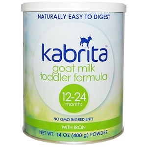 Купить Kabrita, Смесь для малышей из козьего молока с железом, 14 унций (400 г) порошка  на IHerb