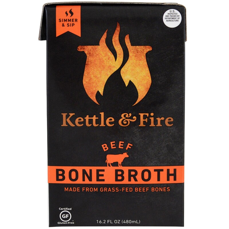 Kettle & Fire, Bone Broth, Beef, 16.2 fl oz (480 ml) iHerb