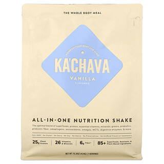 KaChava, De All-In-One Nutrition Shake, Vanille, 434 g