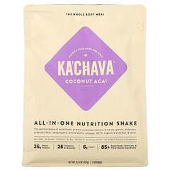 The All-In-One Nutrition Shake, кокос, асаї, 434 г (15,31 унції)