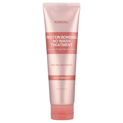 Kundal, Tratamiento que une proteínas sin lavado, Muguet violeta, 130 ml (4,39 oz. líq.)