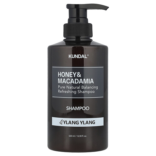 Kundal, Honey & Macadamia, Shampoo, Ylang Ylang, 16.9 fl oz (500 ml)