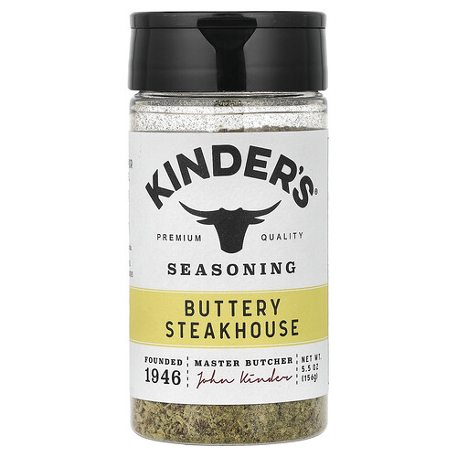 Kinder's Seasoning, Buttery Steakhouse, 5.5 oz (156 g)