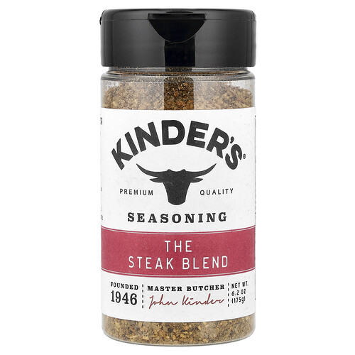KINDER'S, Seasoning, The Steak Blend, Gewürzmischung, 175 g (6,2 oz.)