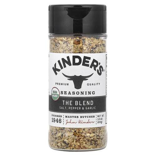 KINDER'S, Seasoning, The Blend, Salt, Pepper & Garlic, 3.5 oz (99 g)