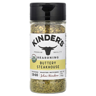 KINDER'S, Seasoning, Buttery Steakhouse, 86 g (3 oz)