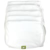 KeaBabies‏, Organic Burp Cloths, Soft White, 5 Pack