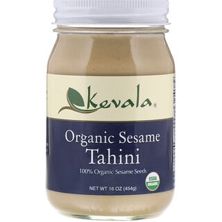 Kevala, Organic Sesame Tahini, 16 oz (454 g)