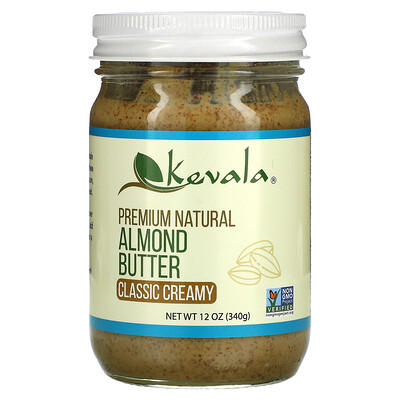 

Kevala Almond Butter Classic Creamy 12 oz (340 g)