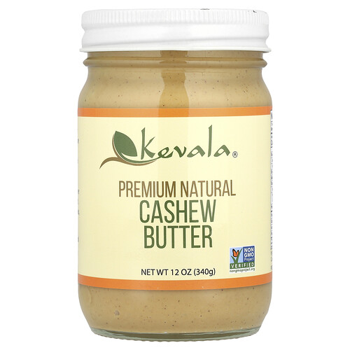 Kevala, Hochwertige Natürliche Cashewbutter, 340 g