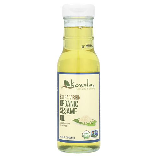 Kevala Extra Virgin Organic Sesame Oil, 8 fl oz (236 ml)