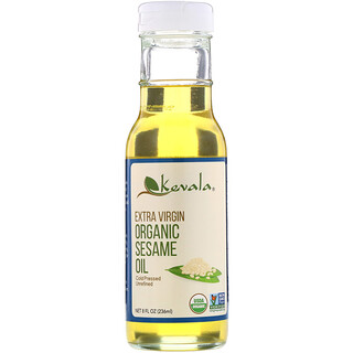 Kevala, 高級初榨芝麻籽油，8 液量盎司（236 毫升）