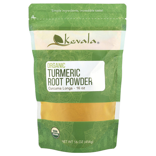 Kevala Organic Turmeric Root Powder, 16 oz (454 g)