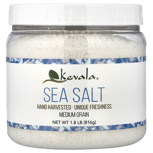 Kevala, Sea Salt, Medium Grain, 1.8 lb (816 g)