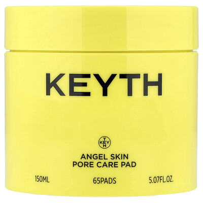 Product Image for KEYTH, Trued Angel Skin Pore Care Pad, 65 Pads, 5.07 fl oz (150 ml)