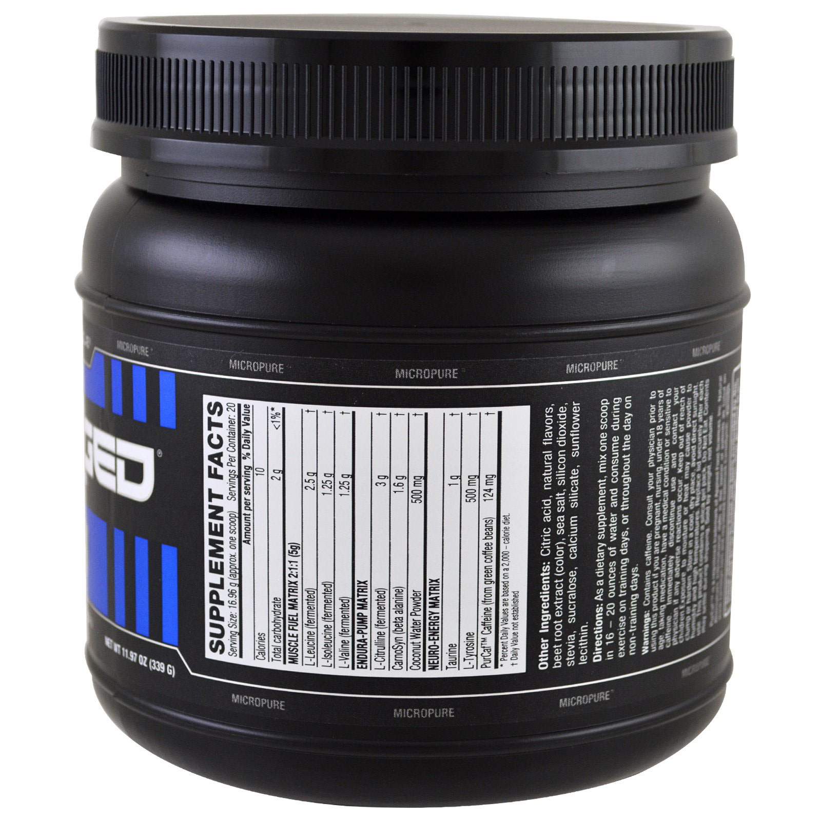Kaged Muscle, INKAGED, IntraWorkout Fuel, Watermelon, 11
