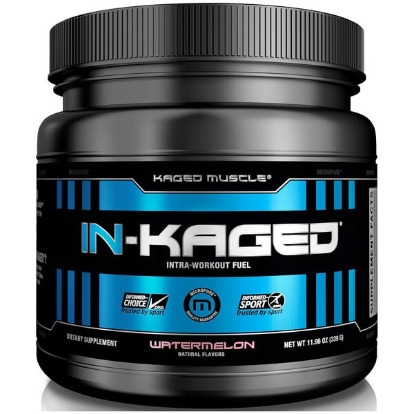 Kaged Muscle, INKAGED, IntraWorkout Fuel, Watermelon, 11