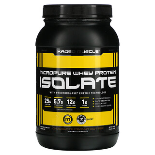 Kaged Muscle, Whey Protein Isolate, Choc PB, 3lbs