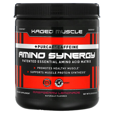 

Kaged Amino Synergy малиновый лимонад 195 г (6 88 унции)