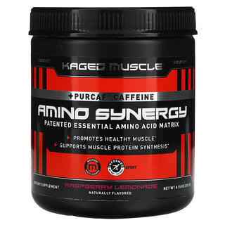 Kaged Muscle, Amino Synergy, Raspberry Lemonade, 8.15 oz (231 g)