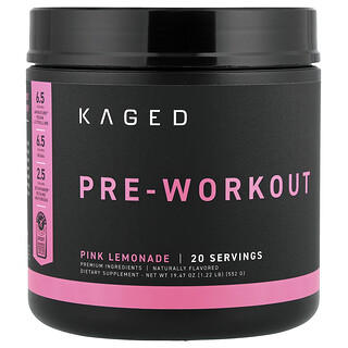 Kaged, Pra-Latihan, Limun Merah Muda, 552 g (1,22 pon)