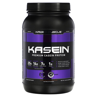 

Kaged, Kasein Premium Casein Protein, Chocolate Shake, 2 lb (907 g)