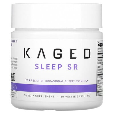 

Kaged Sleep SR, 30 растительных капсул