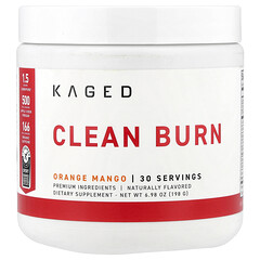 Clean Burn, апельсин і манго, 198 г (6,98 унції)