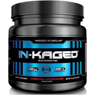 Kaged Muscle, IN-KAGED，健身補充劑，櫻桃檸檬水味，11.92 盎司（338 克）