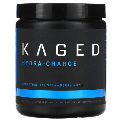 

Kaged Hydra-Charge, юдзу со вкусом клубники, 288 г (10,16 унции)