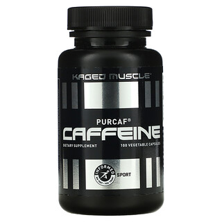 Kaged Muscle, PurCaf, Caféine, 100 capsules végétales