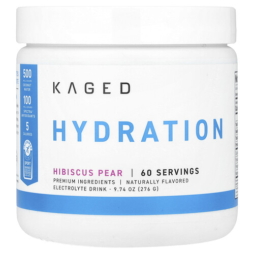 Kaged Hydration, Hibiscus Pear, 9.74 oz (276 g)