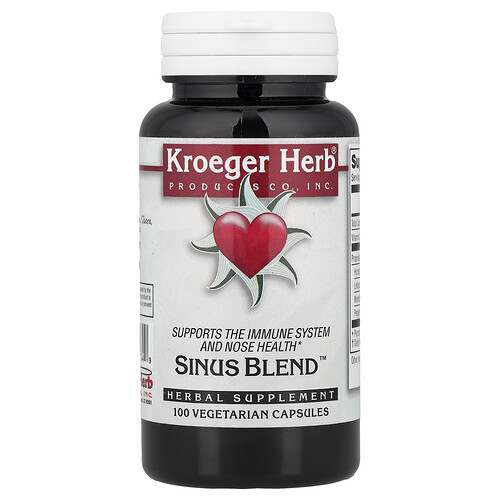 Kroeger Herb Co, Sinus Blend™, 100 Vegetarian Capsules
