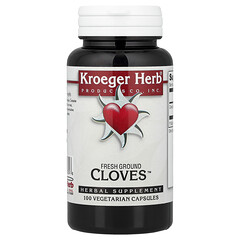 Fresh Ground Cloves, гвоздика, 100 вегетаріанських капсул (450 мг у капсулі)
