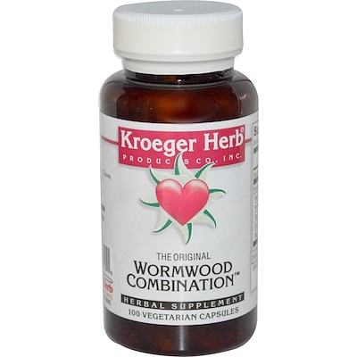 

The Original Wormwood Combination, 100 растительных капсул