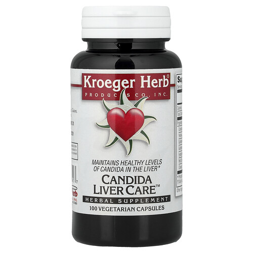 Kroeger Herb Co, Candida Liver Care™, 100 Vegetarian Capsules