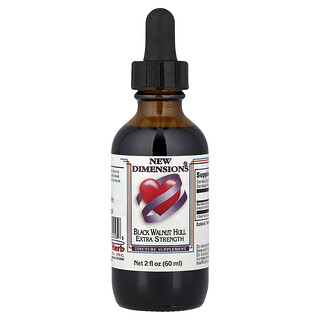 Kroeger Herb Co, New Dimensions®, Écale de noix noire, 60 ml