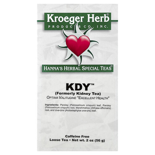 Kroeger Herb Co, Hanna's Herbal Special Teas®, KDY™, koffeinfrei, 56 g (2 oz.)