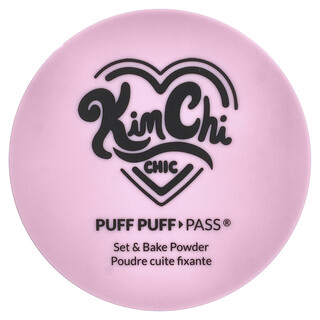 KimChi Chic Beauty, Puff Puff Pass®, Polvo para fijar y hornear, PPP03, Translúcido, 24 g (0,85 oz)