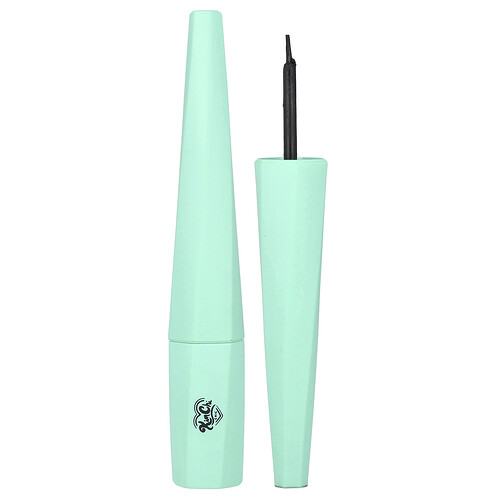 KimChi Chic Beauty, Bühnensicherer Liquid Liner®, 01 Classic Brush, Blackest Black, 3 ml (0,1 fl. oz.)