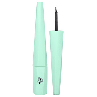 KimChi Chic Beauty, Stage Proof Liquid Liner®, 01 Classic Brush, zwartste zwart, 0,1 fl oz (3 ml)