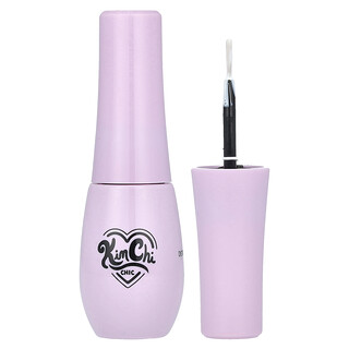KimChi Chic Beauty, De Effin Liner®, vloeibare eyeliner, 02 wit + wit, 0,26 fl oz (7,75 ml)