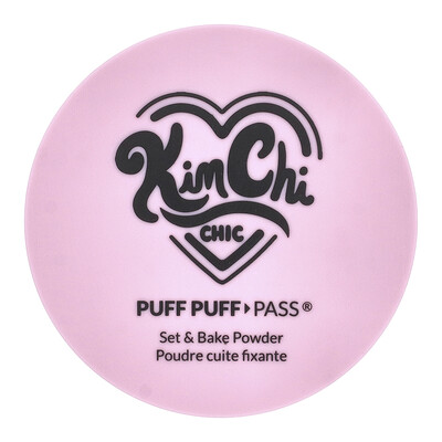 Product Image for KimChi Chic Beauty, Puff Puff Pass , Set & Bake Powder, PPP01 Ivory + Hint of Lavender = Ivander, 0.85 oz (24 g)