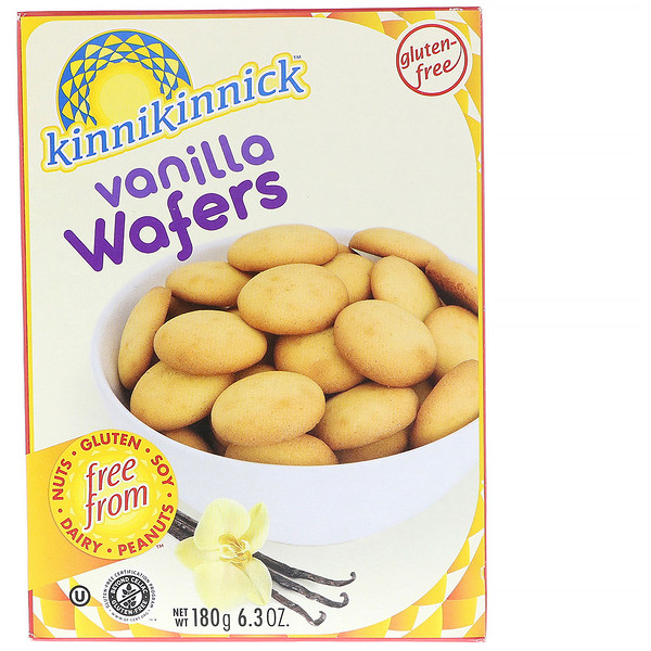 Kinnikinnick Foods, Vanilla Wafers, 6.3 oz (180 g) iHerb
