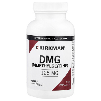 Product Image for Kirkman Labs, DMG, 125 mg, 250 Capsules
