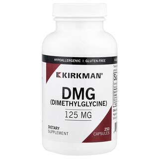 Kirkman Labs, DMG, 125 мг, 250 капсул