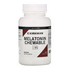 Kirkman Labs, Melatonin Chewable Tablets, 1 mg, 100 Tablets