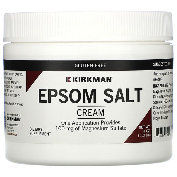 Kirkman Labs, Epsom 鹽膏，4 盎司（113 克）